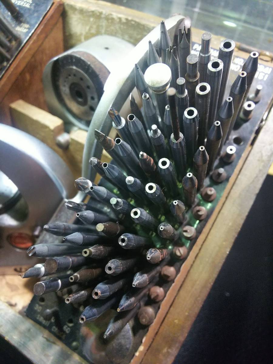 時計店廃業 ◇GEM ゼム◇ タガネセット ポンス SATKING TOOL 修理工具