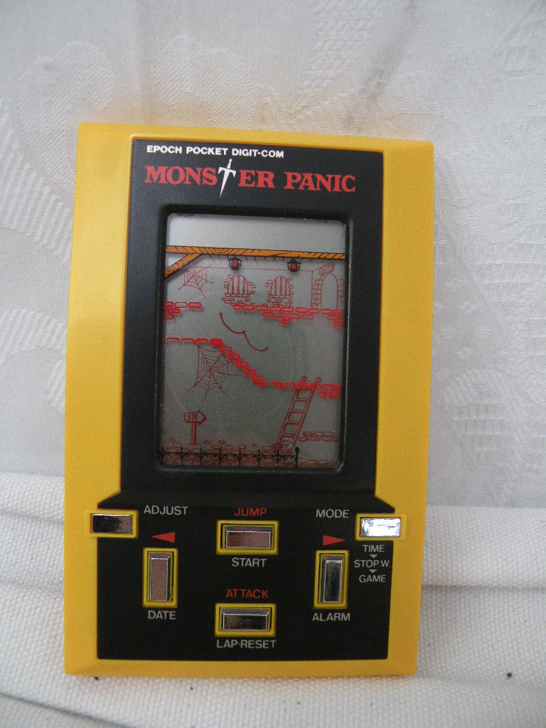 U-397】美品♪MONSTER PANIC/エポック社☆ポケットデジコム・ゲーム 