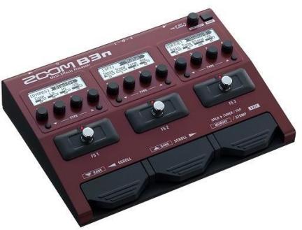 数量限定 ZOOM B3n 5アンプ＋5キャビネットモデル+70エフェクト搭載ベース用マルチ/ACアダプター付属(マルチエフェクター)｜売買されたオークション情報、yahooの商品情報をアーカイブ公開 - オークファ マルチエフェクター