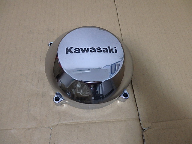 Kawasaki ゼファー1100 純正エンジンカバー左側 バフ掛け 【公式通販】