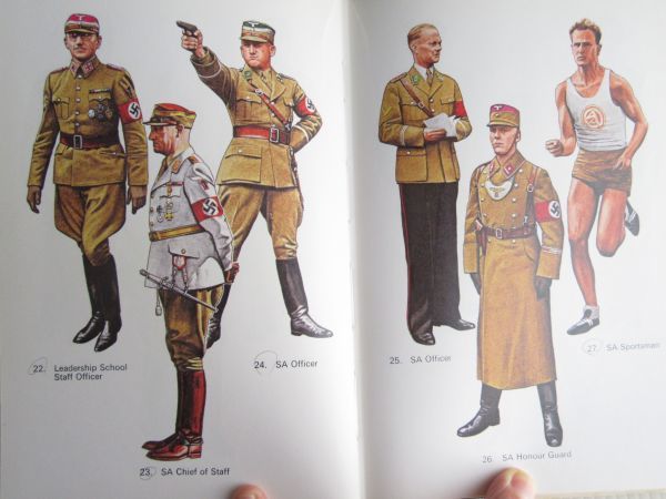 洋書 ドイツの制服 軍服 ユニフォーム資料 ナチス WWⅡ SS 1933-45の