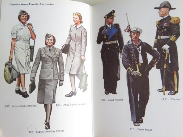 洋書 ドイツの制服 軍服 ユニフォーム資料 ナチス WWⅡ SS 1933-45の