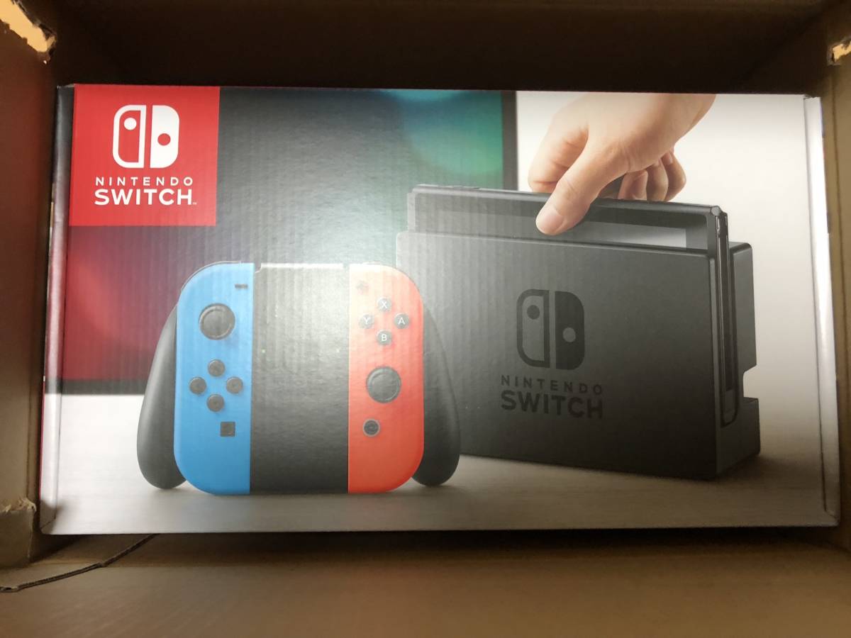 新品 新品未開封 ニンテンドースイッチ本体 ネオンブルー/ ネオン 