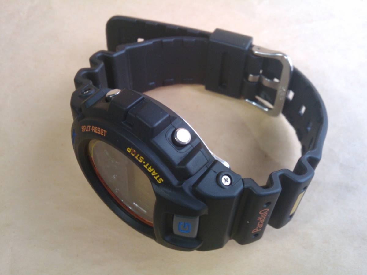 最大70％オフ通販 腕時計　ブリヂストン PARADISO × G-SHOCK コラボ　DW-6900 美品 ブラック　BRIDGESTONE ゴルフ パラディーゾ 限定 テニス　CASIO レア 黒