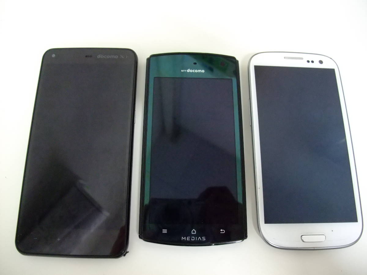 ジャンク品　ガラケースマホおまとめ ☆ジャンク☆携帯 ガラケー、スマートフォン au、docomo、SoftBank等