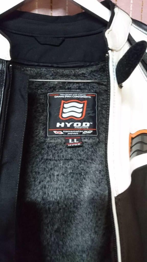 【美品】HYOD ヒョウドウ レザージャケット ＬＬサイズ_3