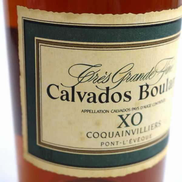 ☆古酒 Calvados Boulard（カルヴァドス ブラー）XO G8I2589 【豊富な