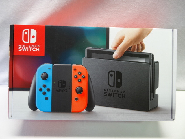 G572 任天堂 ニンテンドー スイッチ 本体 ネオンカラー[ブルー/レッド