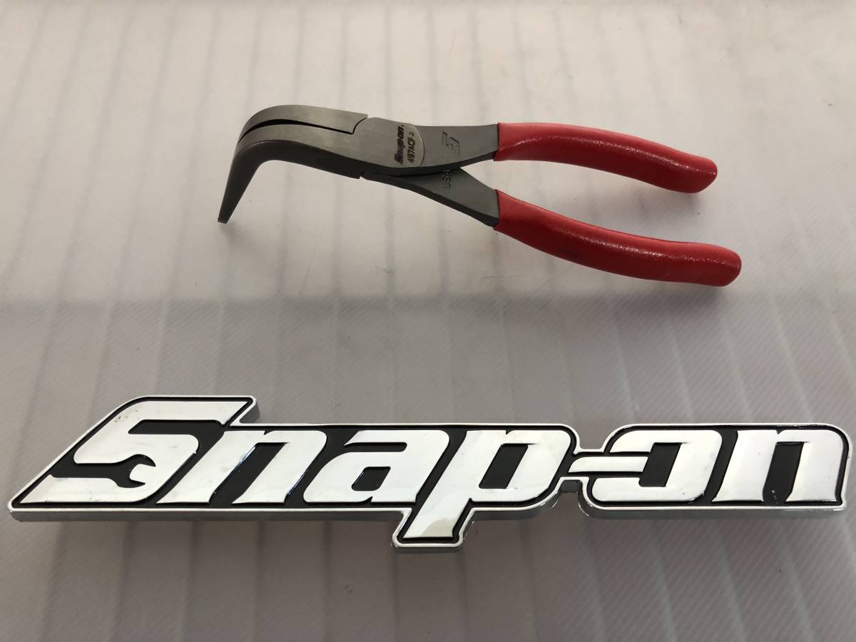 【新品】　497ACF　Snap-on スナップオン　90度オフセットロングノーズプライヤー　003