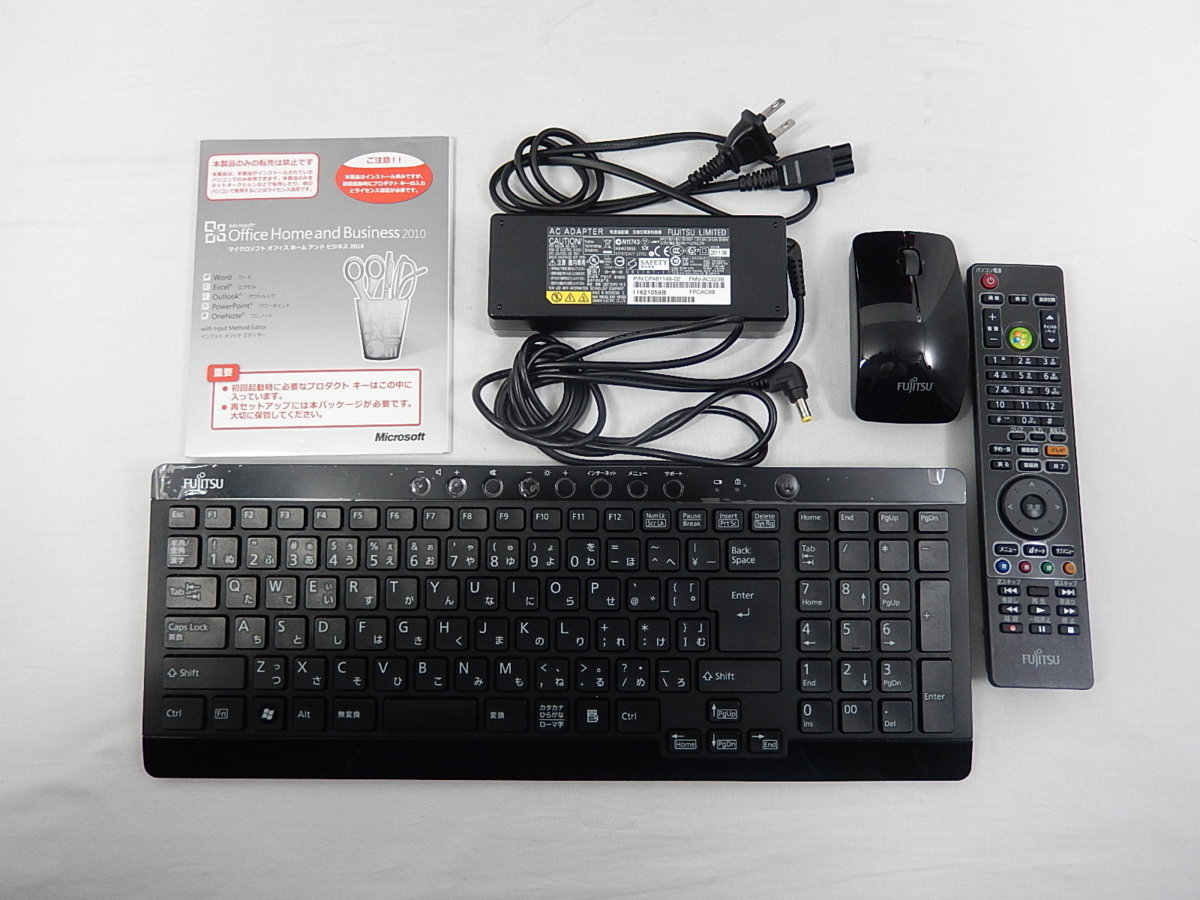 富士通 ESPRIMO FH56/ED/Corei5 2520M 2.5GHz/4GB/2TB/Blu-ray/20インチ/Win7HP/Office2010/地デジ【同梱不可】