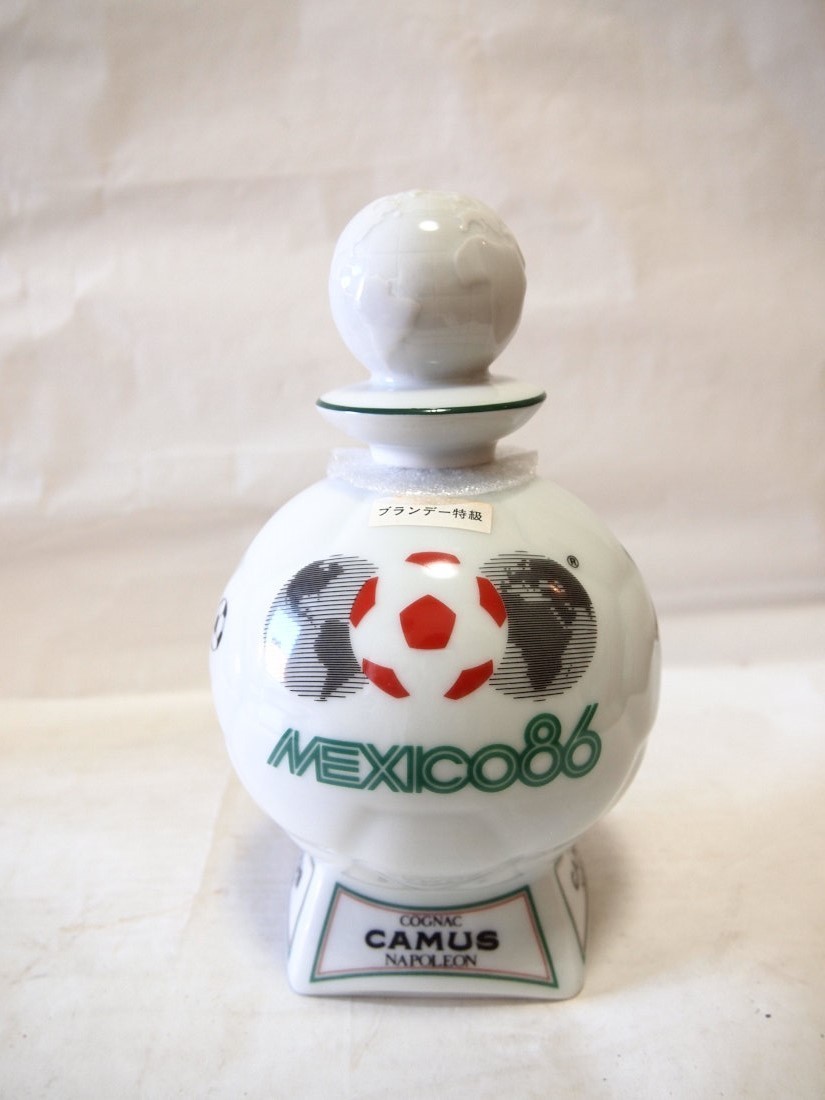 CAMUS カミュ ナポレオン 1986 メキシコ ワールドカップ記念ボトル