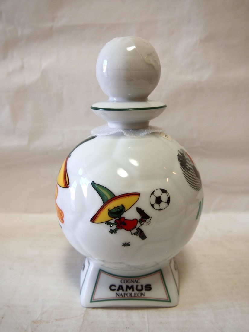 CAMUS カミュ ナポレオン 1986 メキシコ ワールドカップ記念ボトル