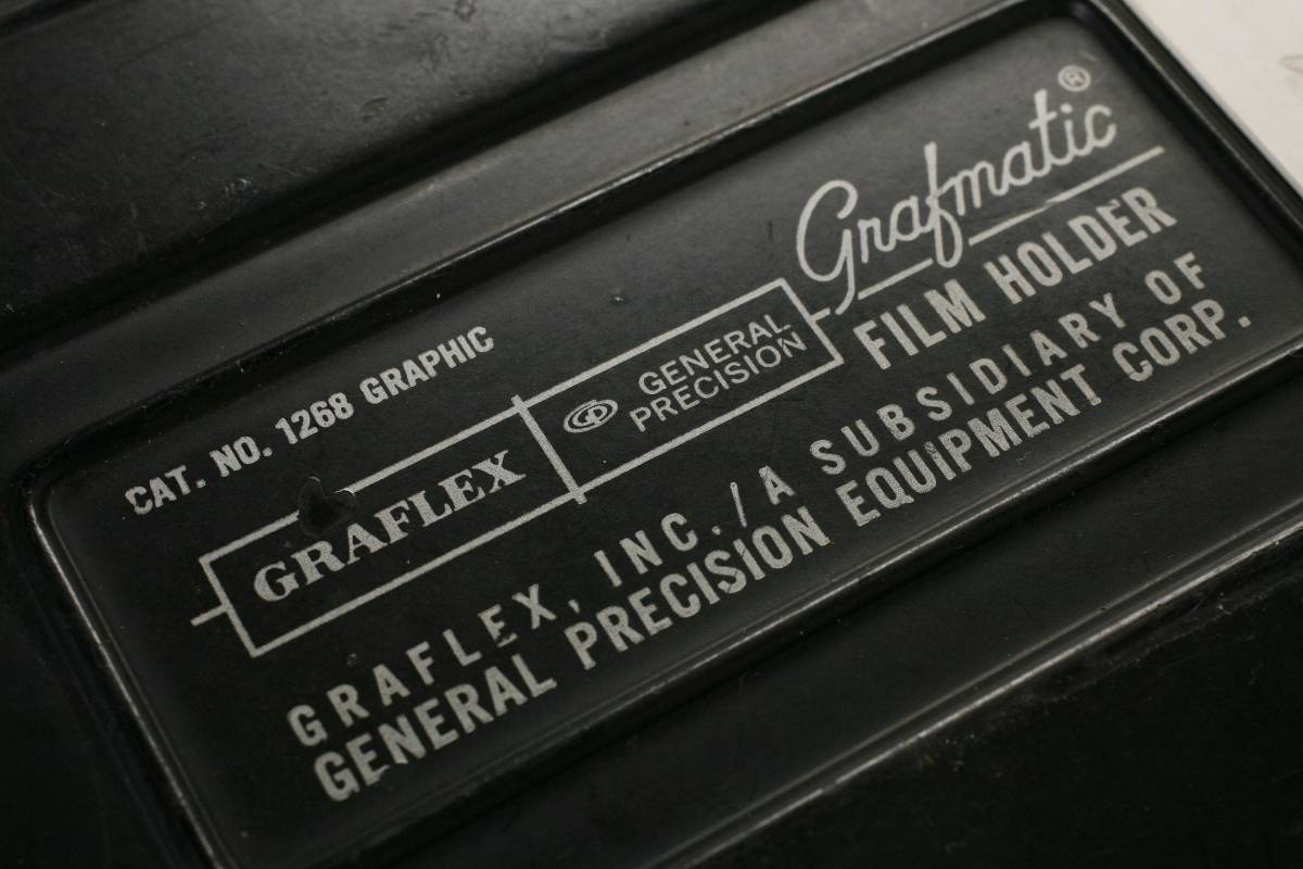 Grafmatic Film Holder 43exp. 4x5 |Graflex 4X5 (1) Graflex カット