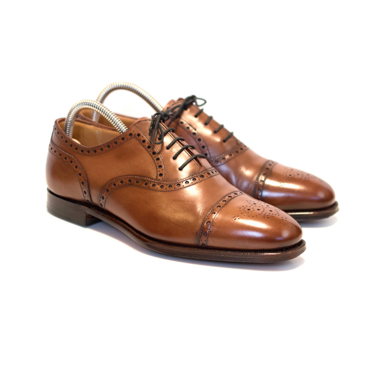 GRENSON グレンソン セミブローグ フットマスター 英国製 美品！