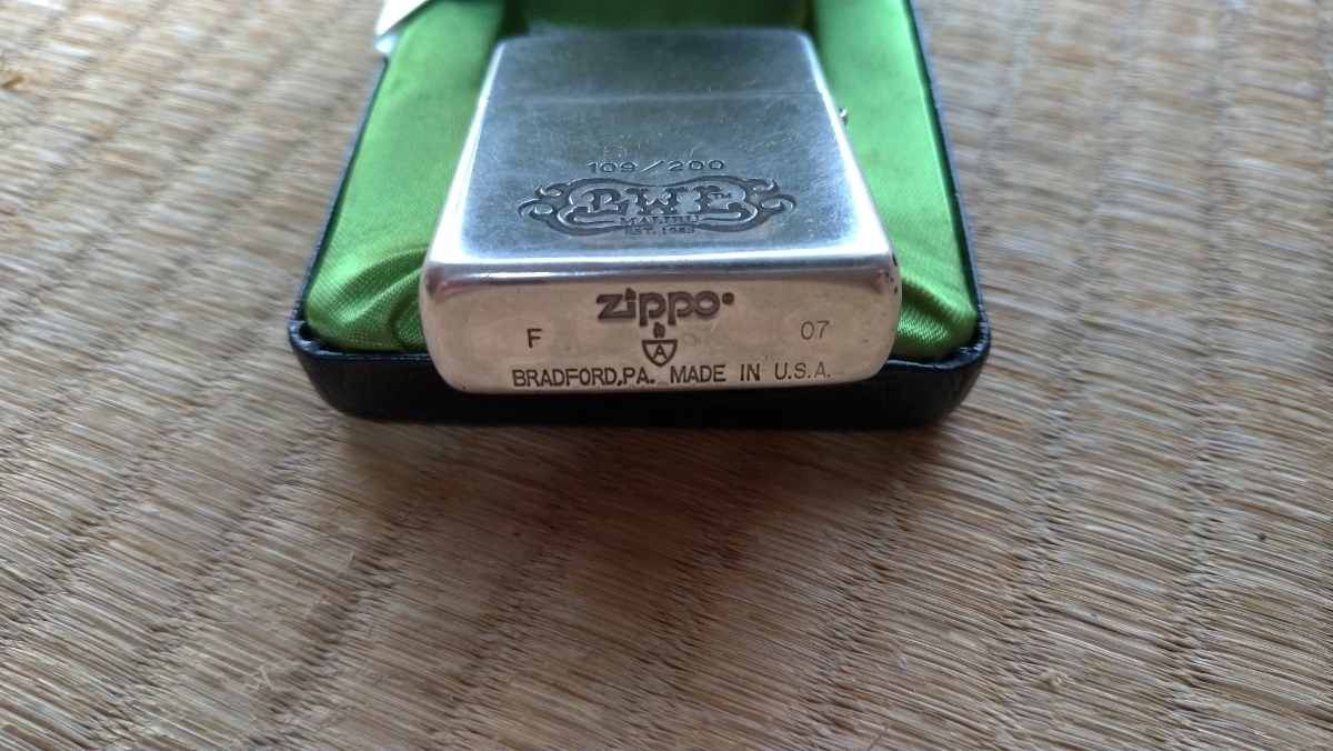 BWL Bill Wall Leather Zippo limited edition 中古 ビルウォール  