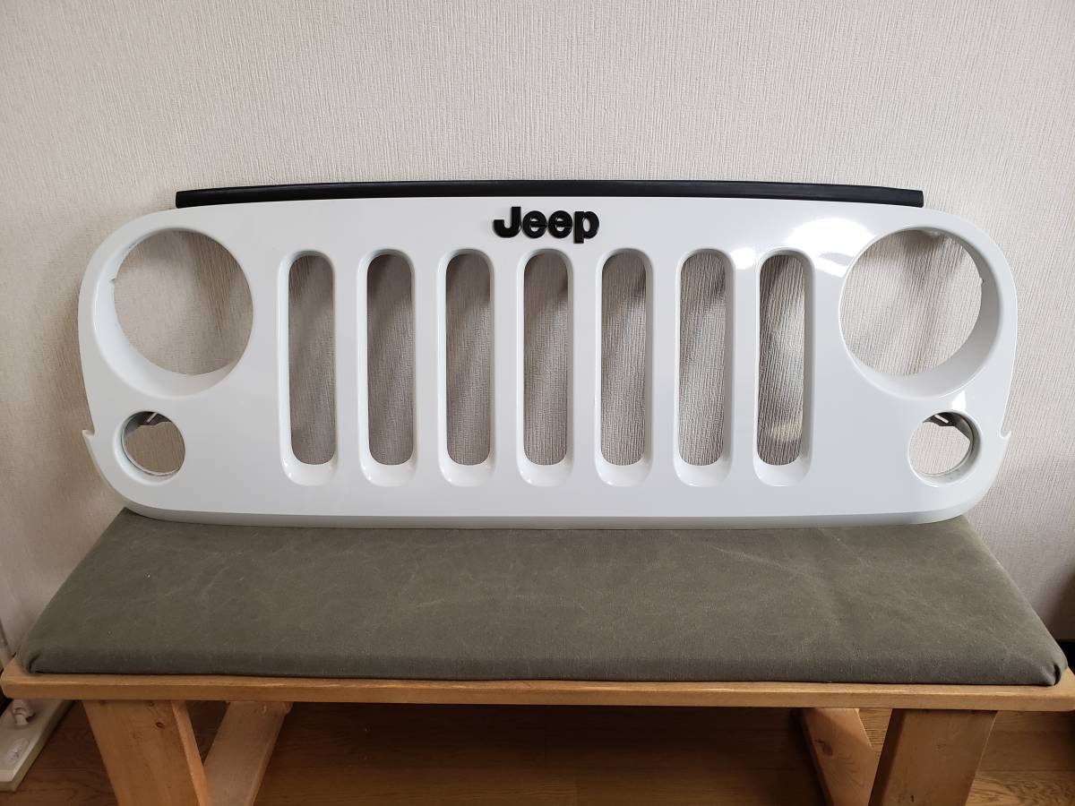 Jeep ジープ ラングラー JL純正 フロントグリル ホワイト ラングラー JK 白 Jeep - 純正グリル Yahoo!オークション 純正フロント