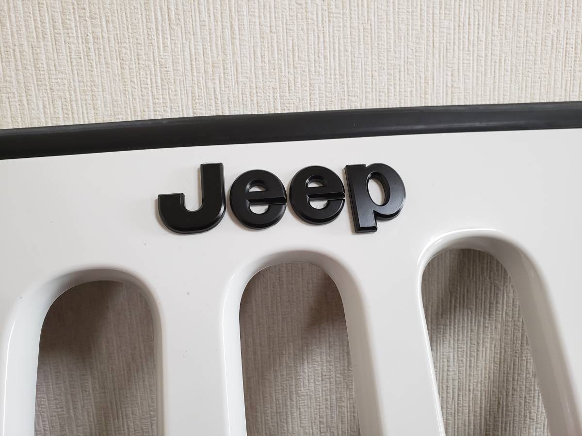 ジープ JK ラングラー 純正 バンパーグリル 1BM91TRM ホワイト系 ラングラー JK 白 Jeep - 純正グリル Yahoo!オークション 純正フロント