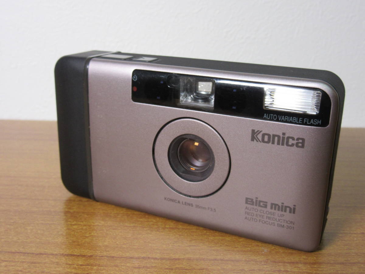 Konica コニカ BiG mini BM-301 KONICA LENS 35mm F3.5 広角単焦点