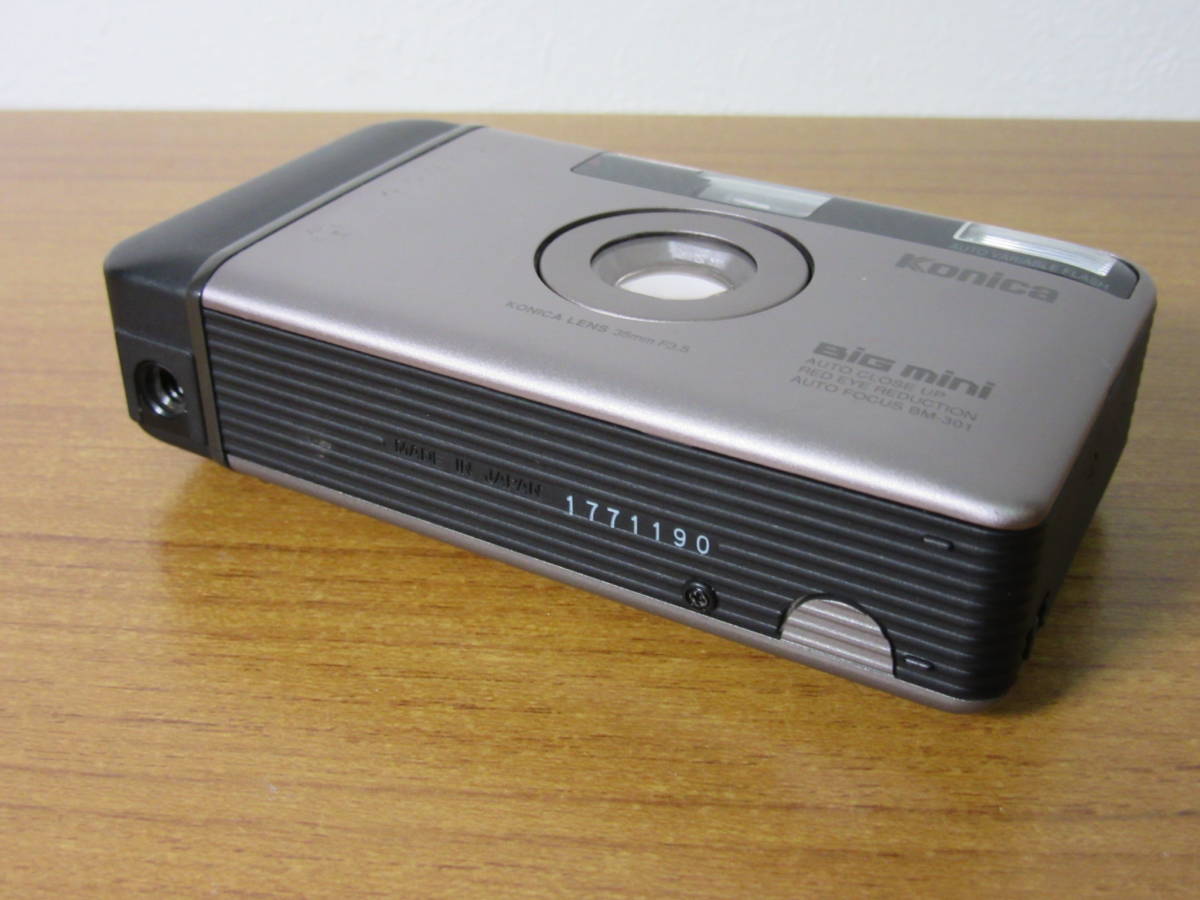 Konica コニカ BiG mini BM-301 KONICA LENS 35mm F3.5 広角単焦点