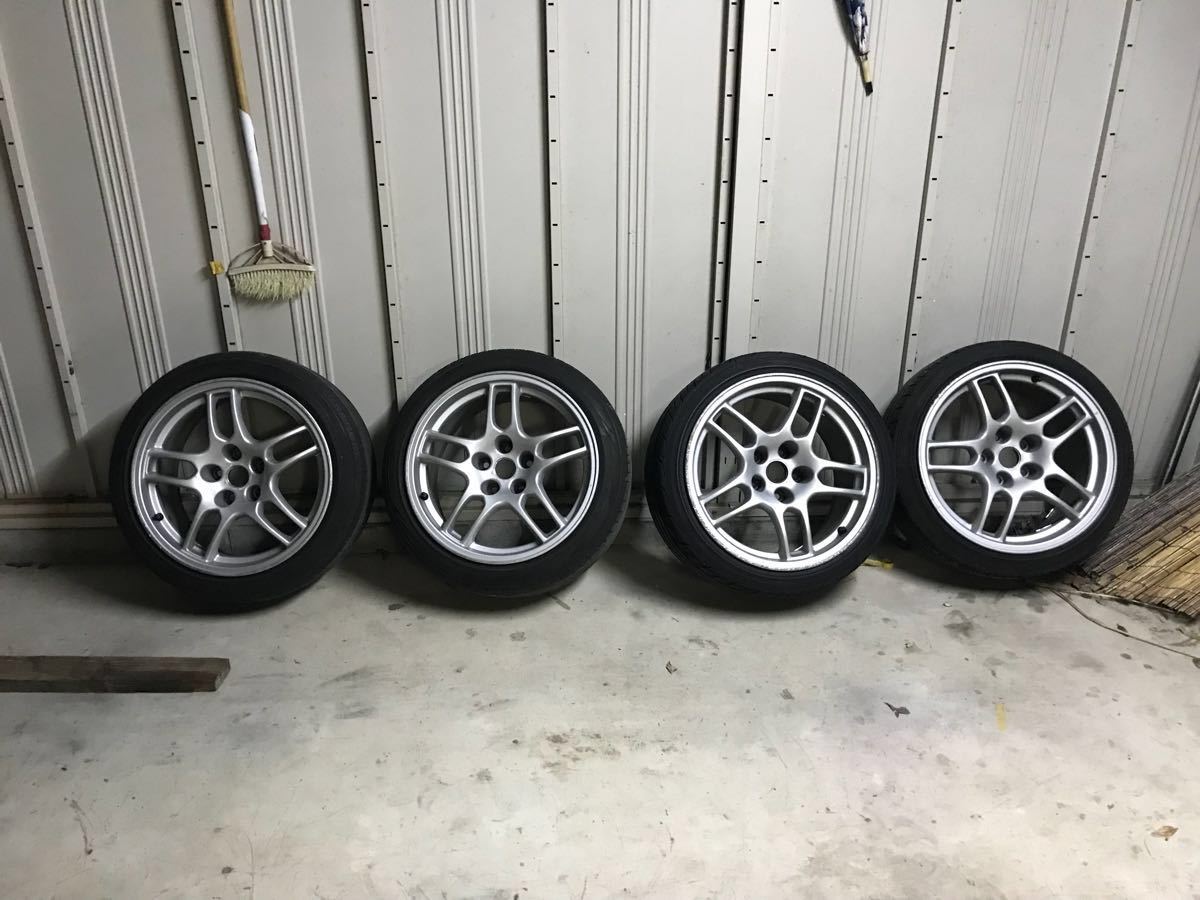 9121】日産 R33 スカイライン GTR GT-R 純正 17インチ 9J +30 PCD114.3