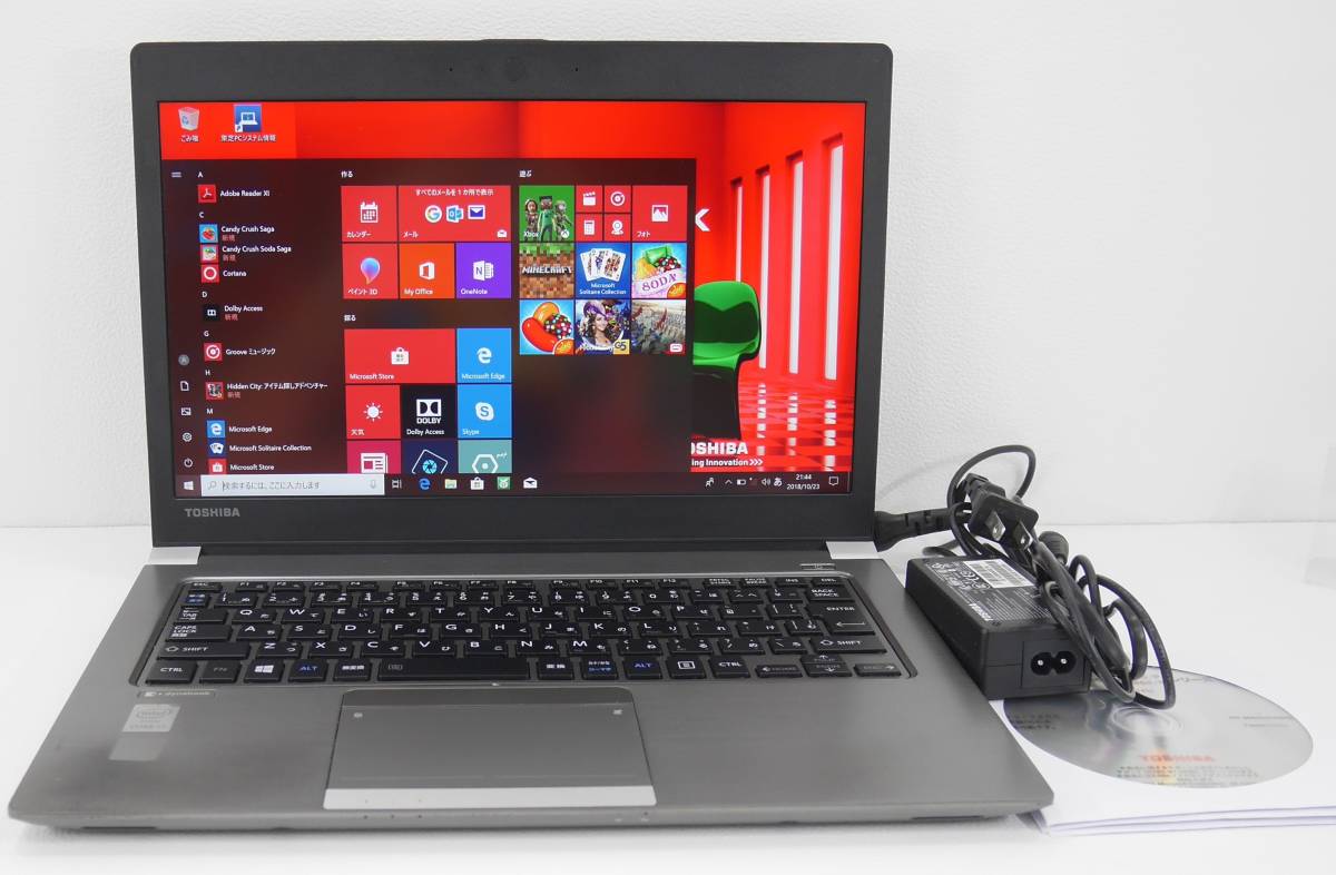 R63⁄P dynabook Core i5 Toshiba 128GB Windows TOSHIBA 0 SSD Portege 