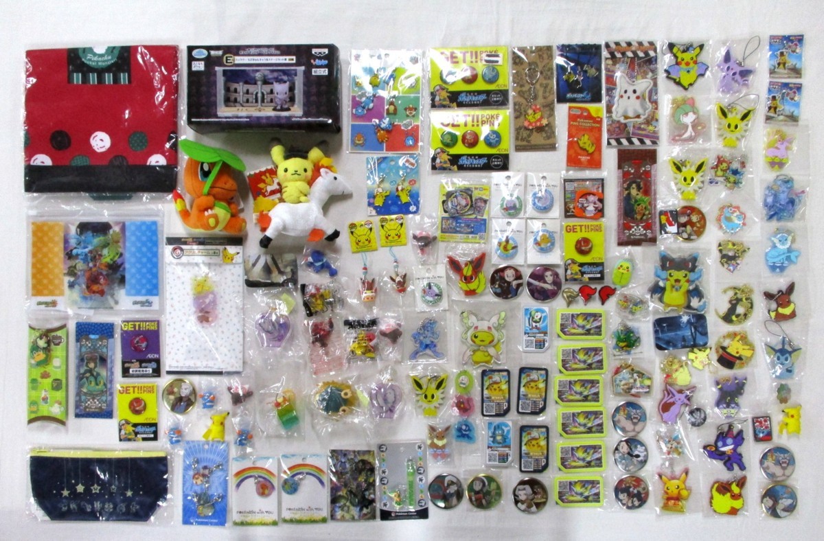B00】ポケモン ポケットモンスター ガオーレ ラバーストラップ ぬいぐるみ まとめ大量グッズセット品 【管理番号:B-363】