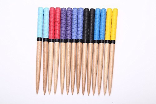 色黄色 【 逆鱗】太鼓の達人　マイバチ テーパーロール仕様 黄色（ゴールドイエロー） ゴムの木（木製バット素材）反発力が自慢！アー_5