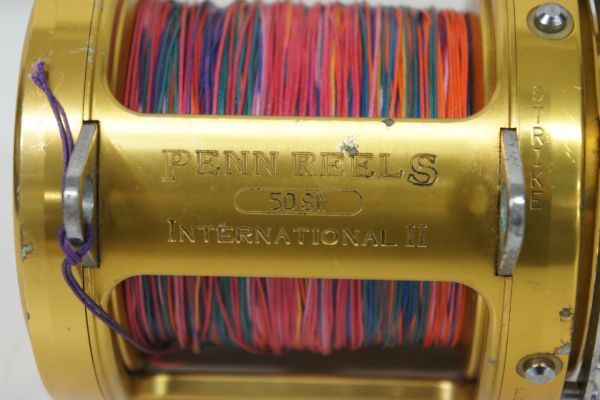 Reel PENN International II 50SW 2-Speed リール ペン Gold Game Big