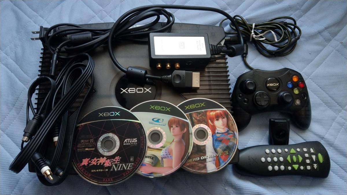 XBOX Special Edition EvoX導入 HDD400G換装 CoinOPS8 DVD再生キット付