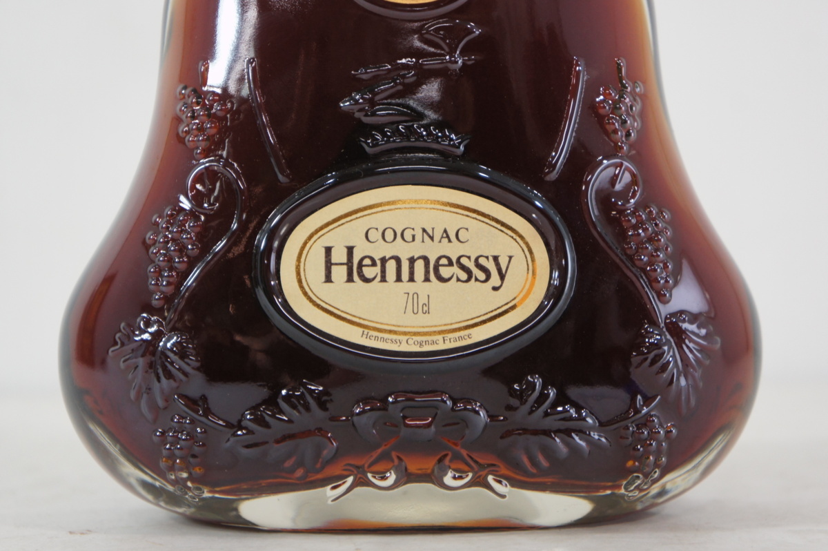 H157☆未開栓 Hennessy ヘネシー XO クリアボトル 金キャップ 700ml 古