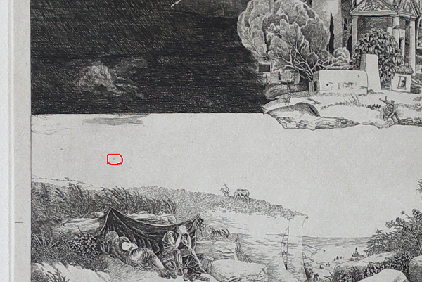 銅版画 フィリップ モーリッツ Fuite an Egypte K.16 1967年 Mohlitz(銅版画、エッチング)｜売買された