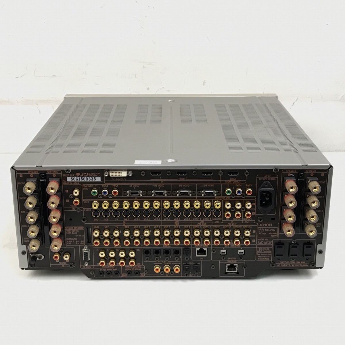 □ DENON デノン AVサラウンドアンプ AVC-A11XV 取扱説明書付き 現状品