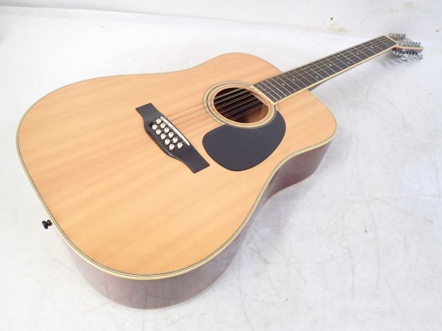 Morris 12弦アコースティックギター B-45 アコギ 縦ロゴ ⇔ 546D0-1