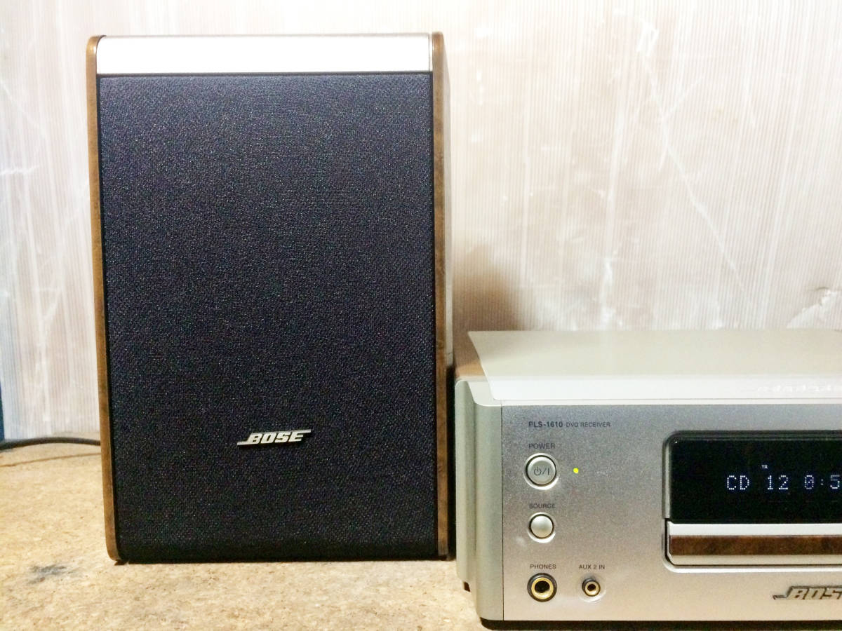 BOSE ボーズ PLS-1410 CDレシーバー 121V スピーカー ペア 説明書付