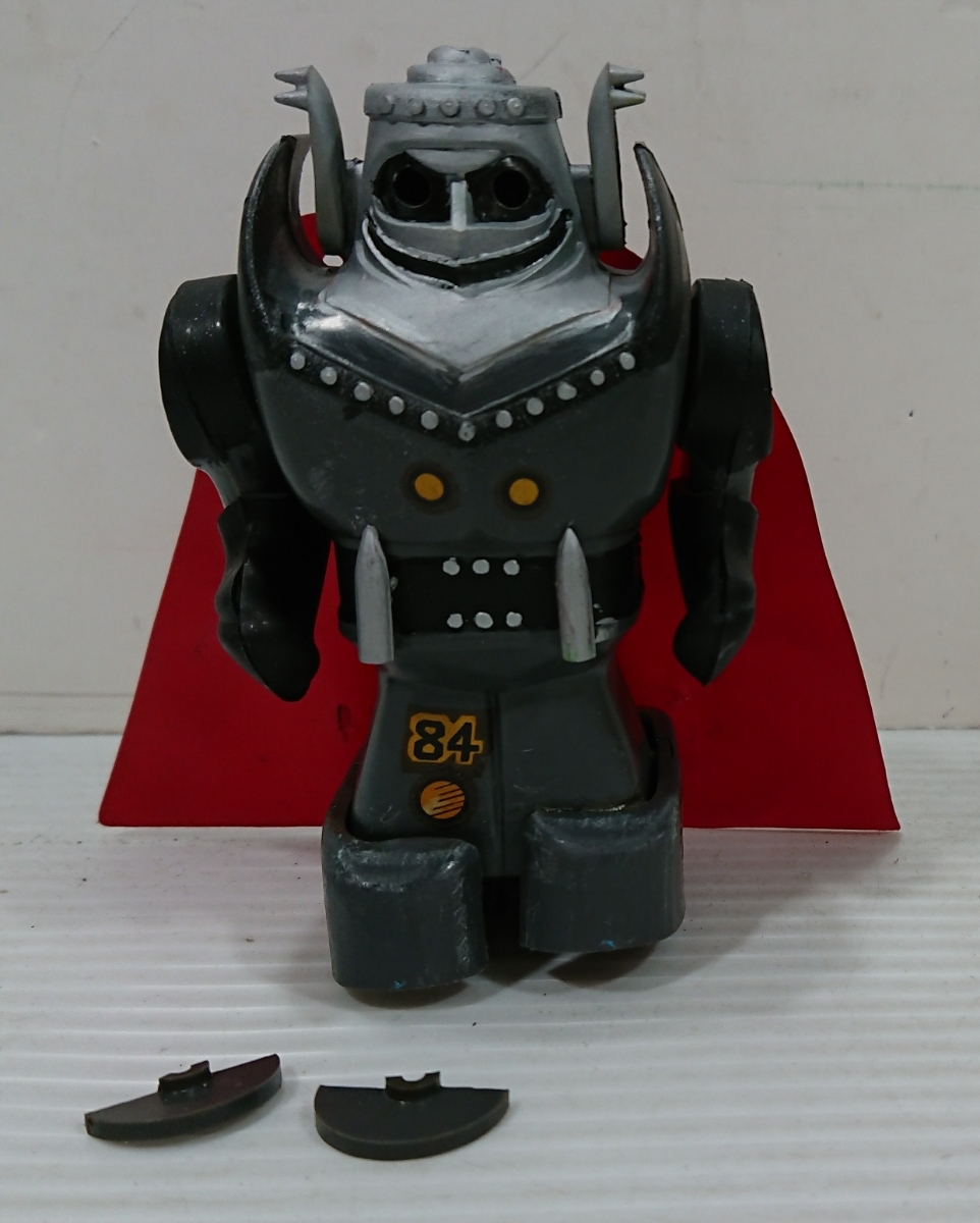 緑商会 ロボット ブラックサタン 箱なし マント 車輪走行 古い 玩具 ビンテージ アンティーク おもちゃ
