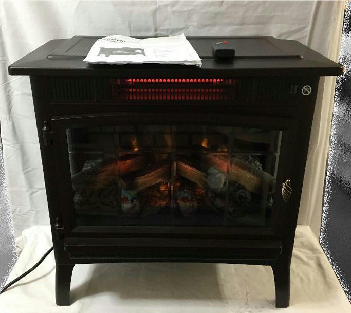 QVC 暖炉型ファンヒーター DFI-5010 POWER HEAT 電気温風機 Power Heat【パワーヒート】 電気温風機☆DFI-5010☆オシャレな暖炉型
