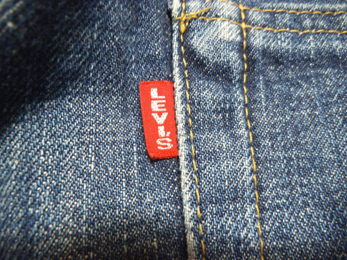 ☆LEVISリーバイス702革パッチ尾錠付きデニムジーンズBIGE日本製正規品 