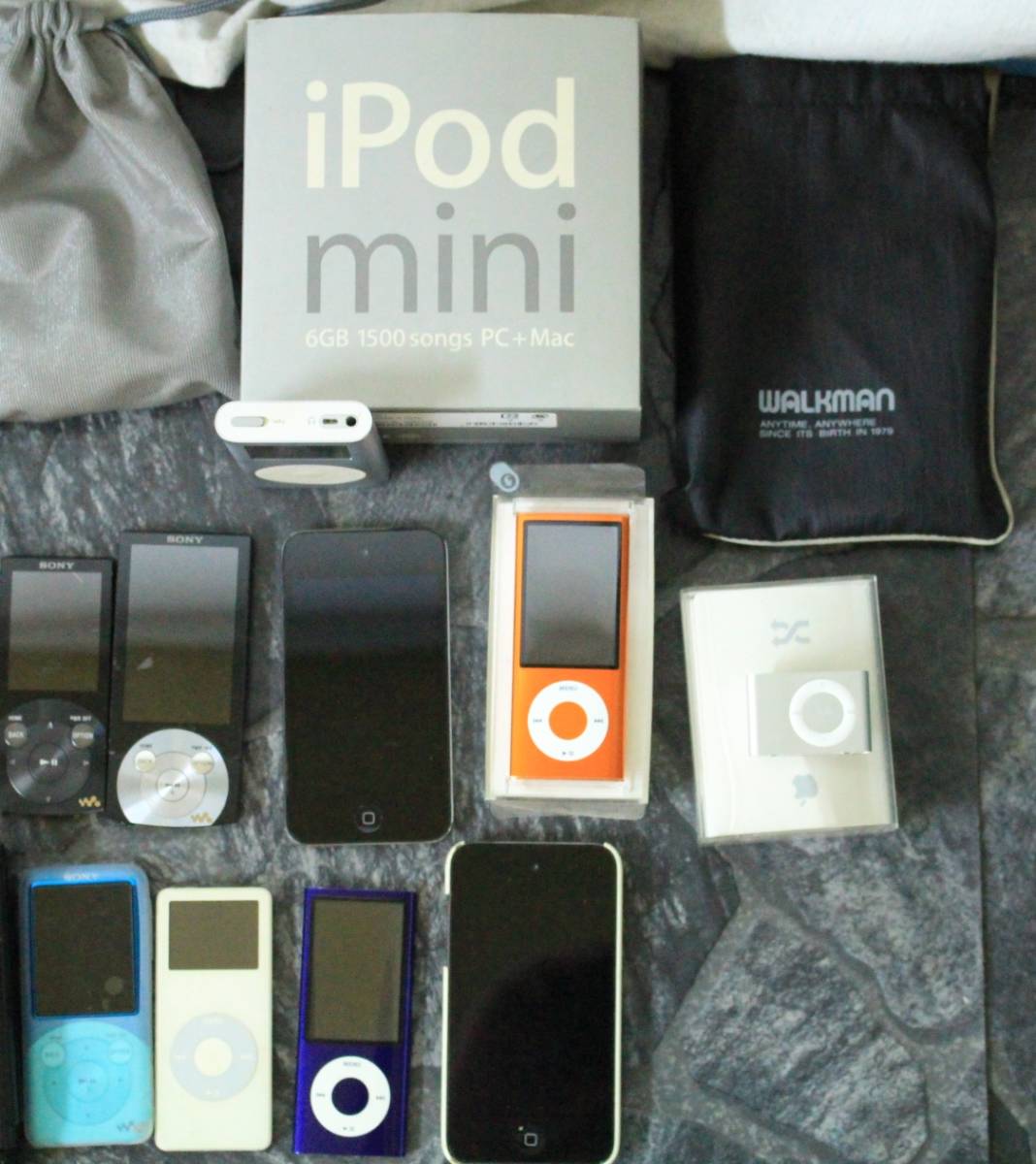 Appleアップル☆ipod/nano/Shuffle/touch/純正イヤホン☆まとめて