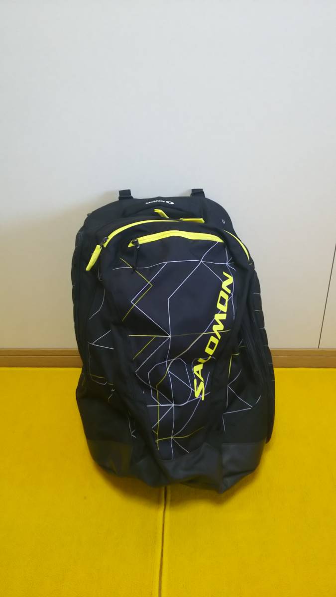 極上品☆冬先取り☆サロモン☆リュック☆50L☆ブラック☆スノーボード☆スキー☆