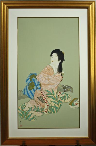 田崎広助　「白富士」リトグラフ　版画　絵画　真作　貴重な作品 田崎広助 - | リトグラフ 白富士 版画 田崎廣助の通販 北海道画廊 田崎