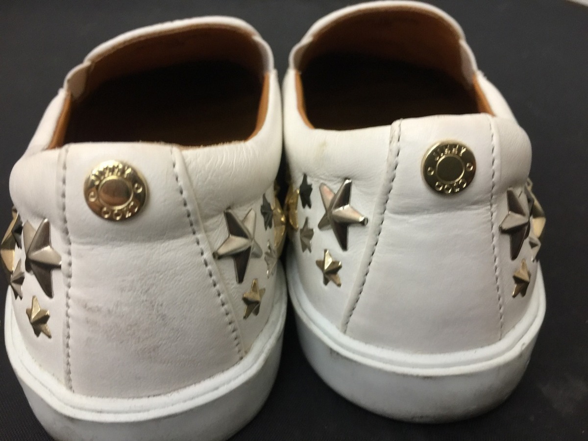 JIMMY CHOO ジミーチュウ スリッポン スニーカー 星型 スタッズ 白 