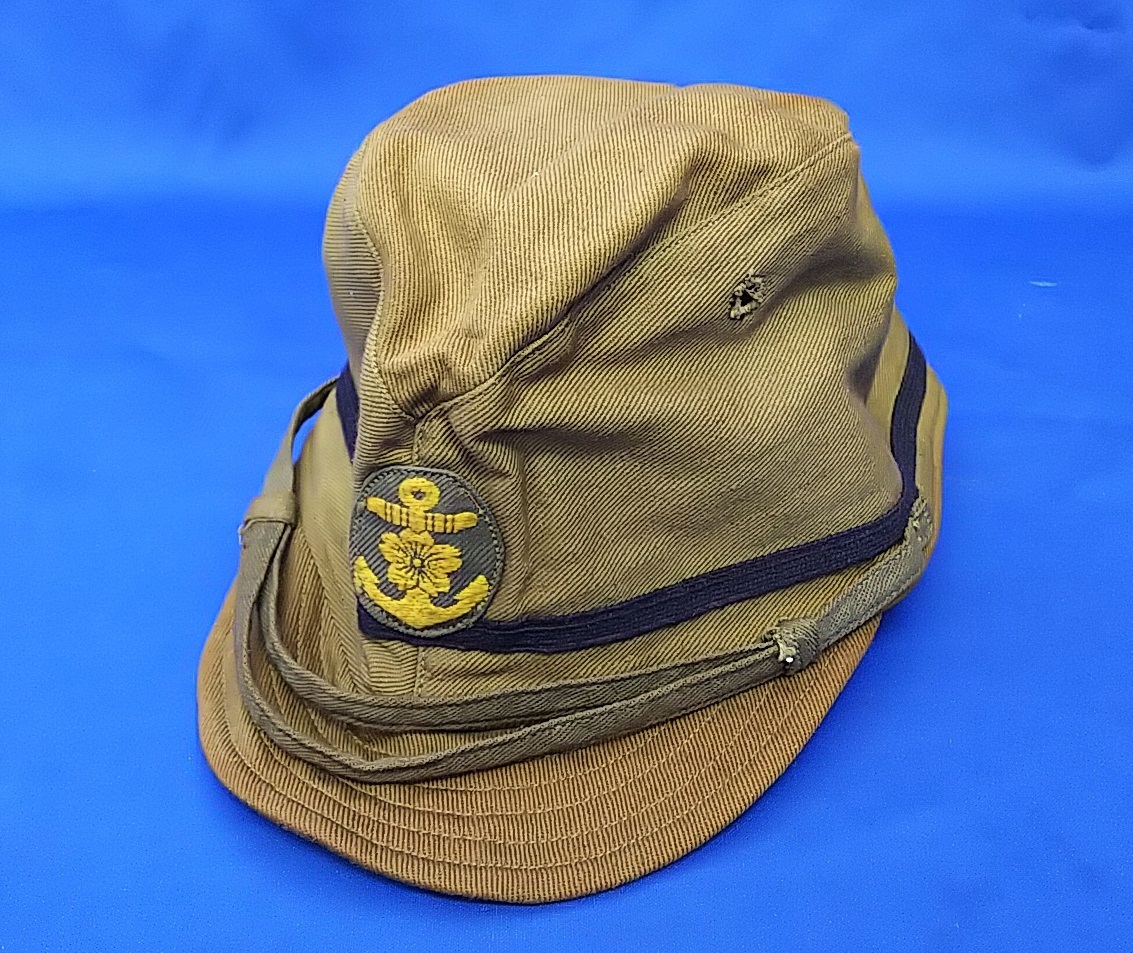 希少 大日本帝国海軍 帽子 軍帽 実物 当時物 １
