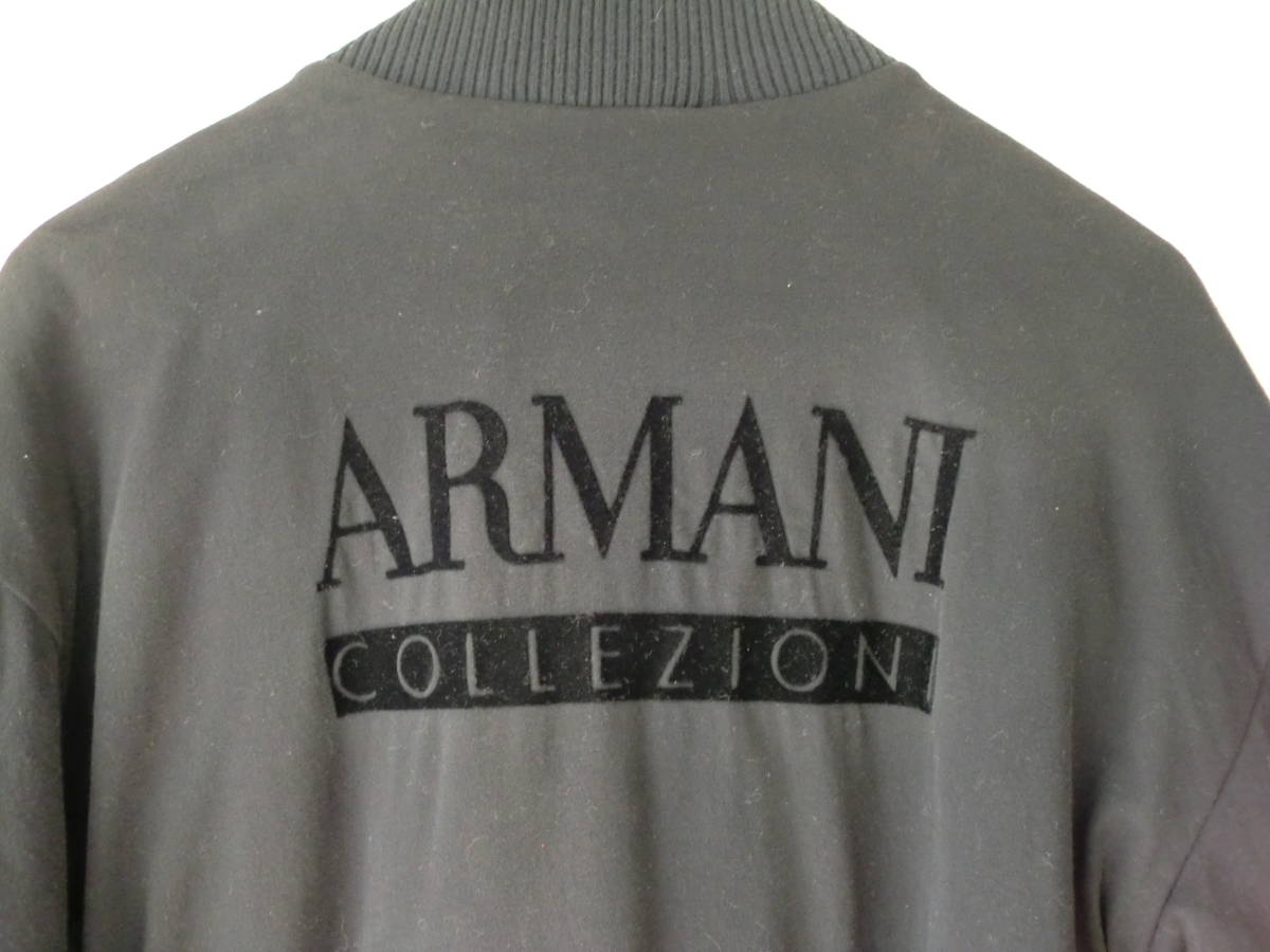 アルマーニ コレツィオーネ ブルゾン ARMANI リバーシブルブルゾン L 