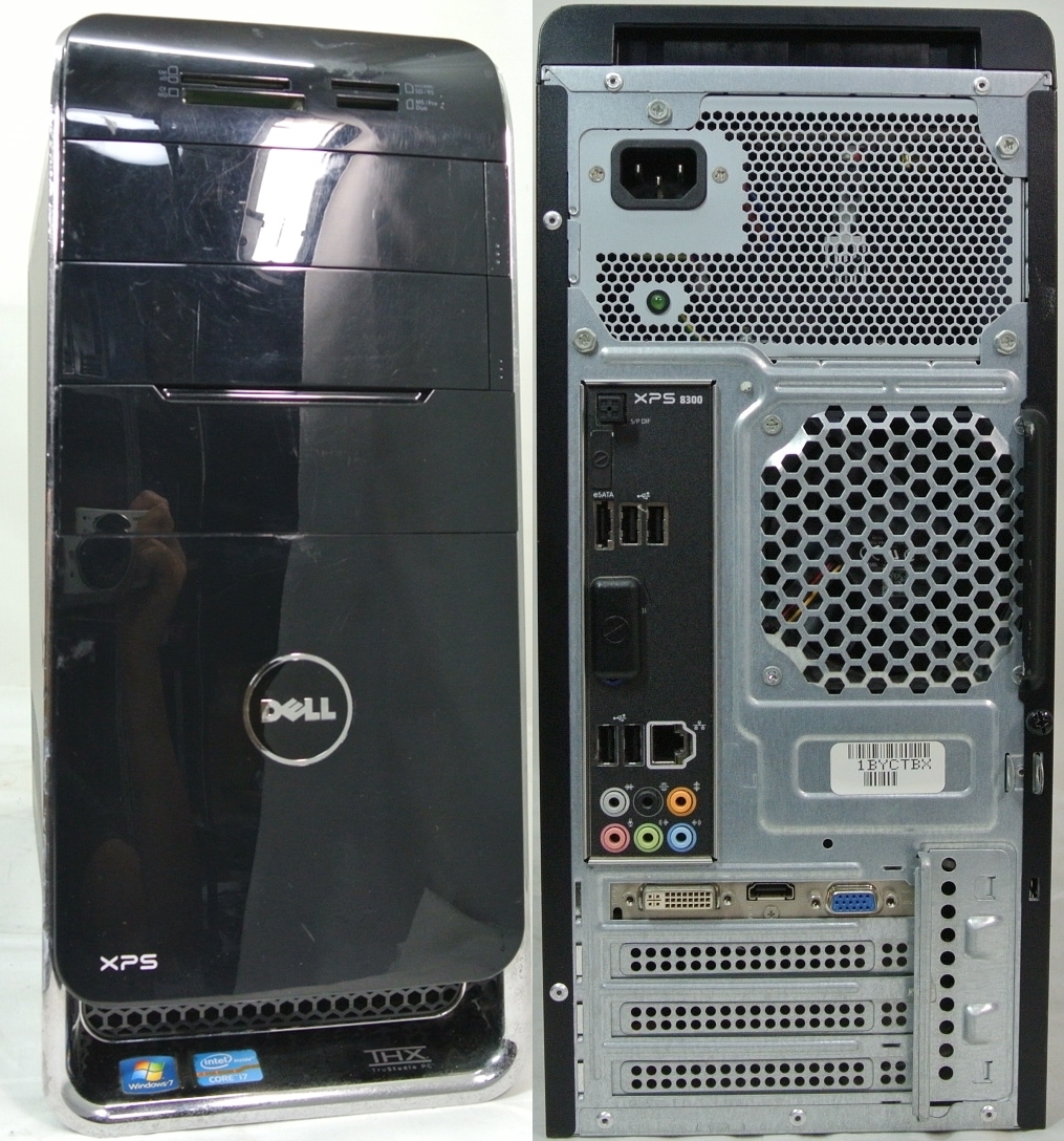 Ssd 快速SSD！DELL XPS 8300/i7-2600/8G/新SSD240G+1TB/Win10/office2016☆
