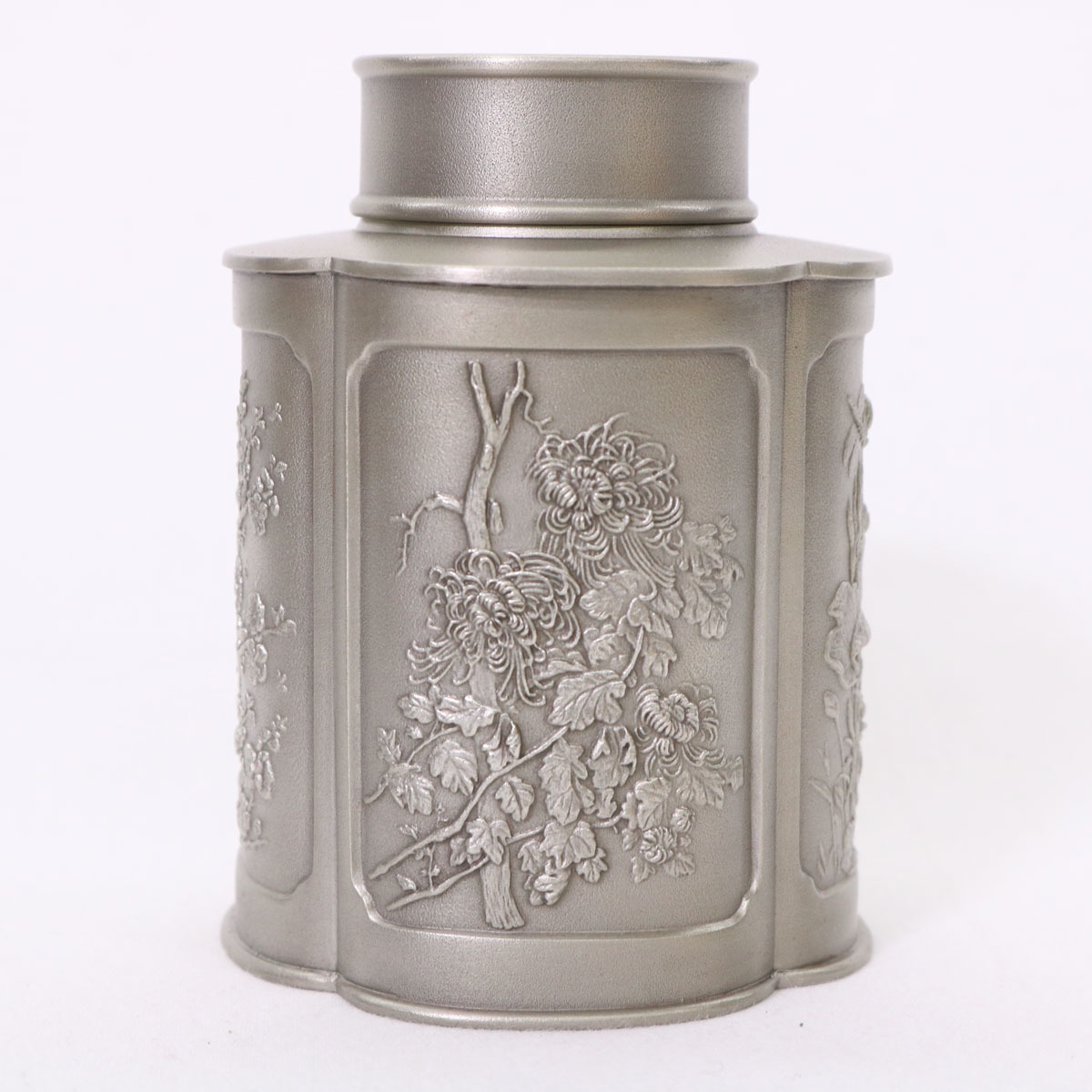 Royal Selangor pewter ロイヤルセランゴール 錫製 茶入れ 茶筒 /18094