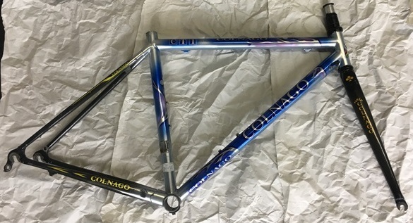 希少☆COLNAGO CT-1 470mm チタン×カーボン コルナゴ CT1☆ジャンク