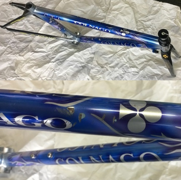 希少☆COLNAGO CT-1 470mm チタン×カーボン コルナゴ CT1☆ジャンク