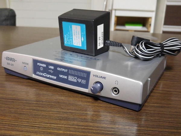 ROLAND EDIROL SD-20 音源モジュール アダプター付 動作品 | SAMOKRASKA.RU