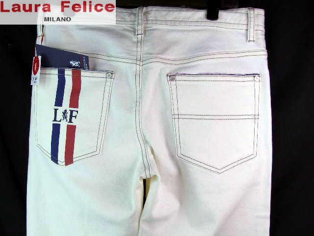 人気セール，お買い得 AW/秋冬/w78cm/29 700〓Laura Felice/ラウラ フェリーチェ ストレッチ カラージーンズ/wh(W31～)｜売買されたオークション情報、yahooの商品情報をアーカイブ公開 - オークファン W31～
