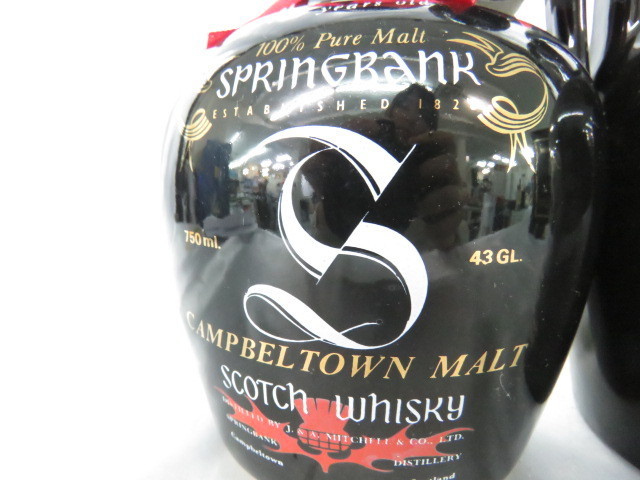 スプリングバンク 12年 750ml 陶器ボトル 陶器 SPRING スコッチ